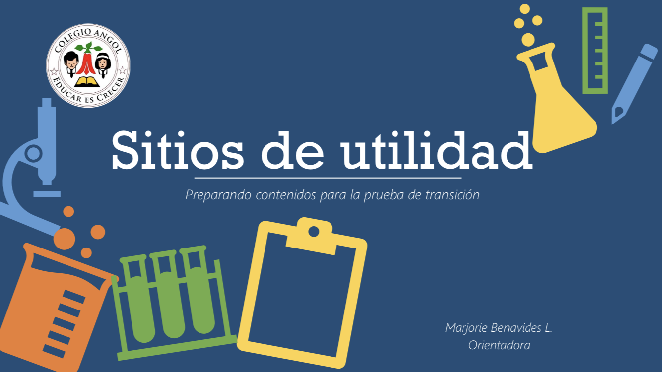 Sitios de utilidad para preparar las pruebas de transicion