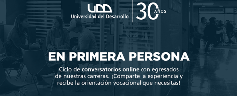 UDD ofrece conferencias en streaming con distintos profesionales egresados
